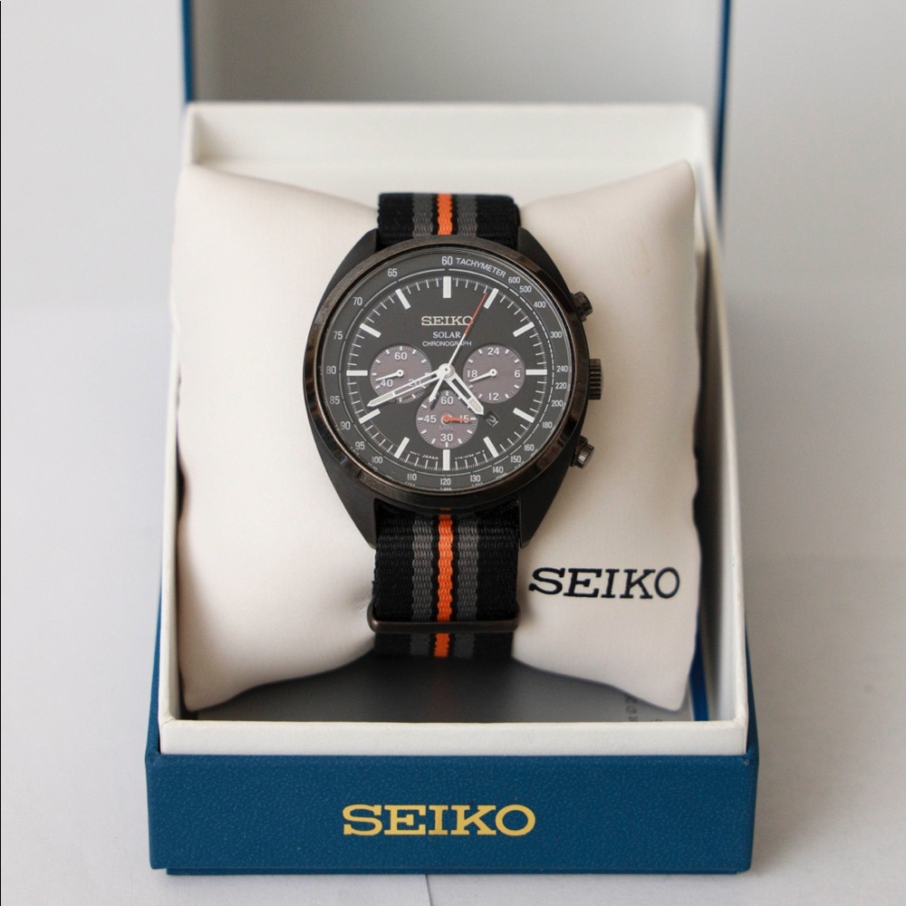 Seiko Recraft Solar Chronograph